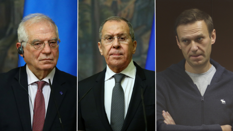 ‘Si tu veux la paix, prépare la guerre!’ Lavrov dit que la Russie est prête à rompre ses relations avec l’UE si Navalny sanctionne l’économie