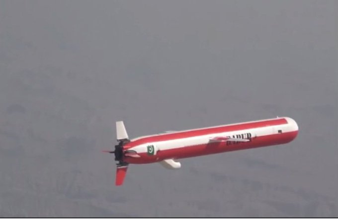 Le Pakistan organise avec succès le lancement d’entraînement du missile de croisière Babur