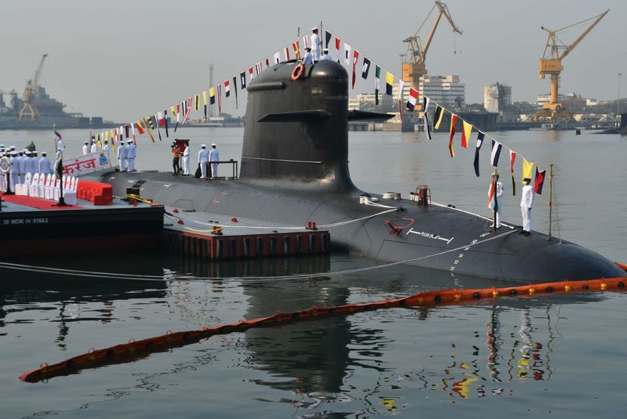 L’Inde met en service son troisième sous-marin P-75 Scorpene, une technologie signée du français Naval Group