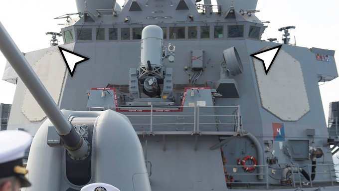 Les destroyers américains basés en Espagne arborent ce système de guerre électronique unique