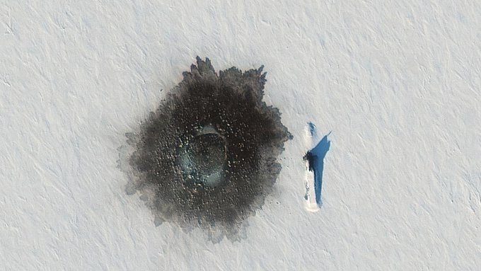 Exercices militaires russes en Arctique confirmés par des photos satellites américaines