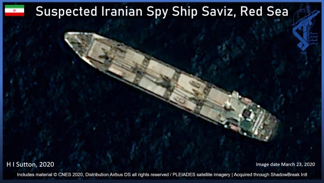 «Un navire espion et la surveillance électronique des gardiens de la révolution ont été attaqués en mer Rouge