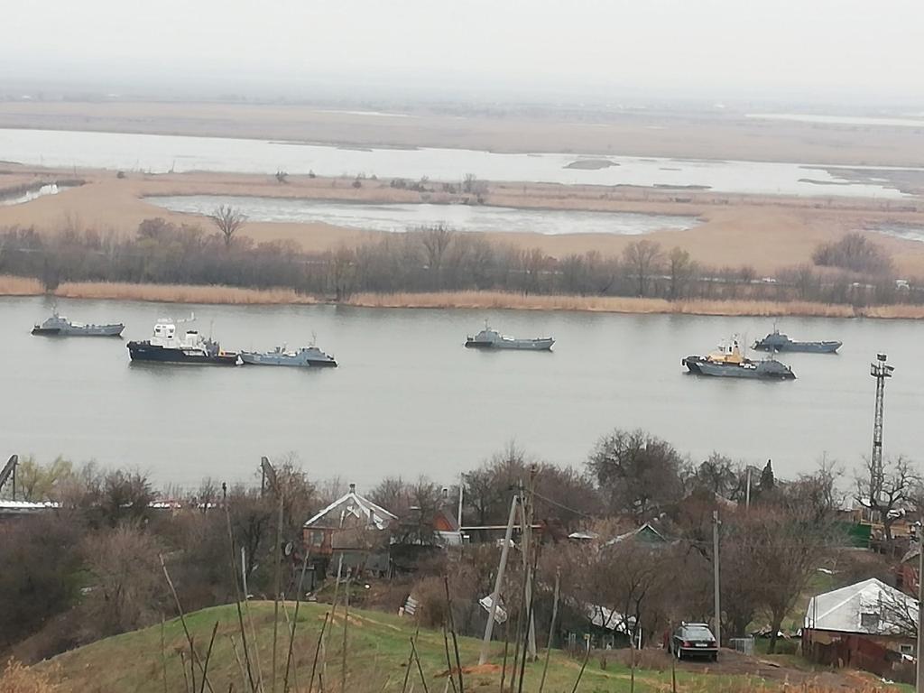 Russie: des navires de débarquement de la flotte de la mer Caspienne ont été aperçus à Rostov-sur-le-Don.