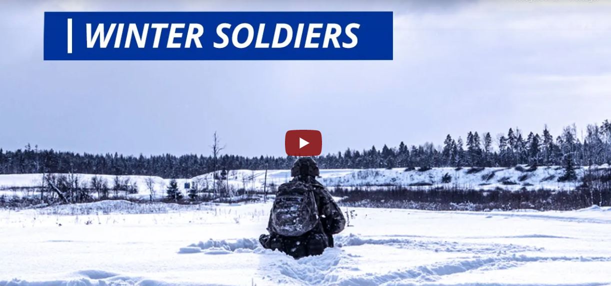 Les troupes britanniques s’entraînent en Estonie à des températures glaciales