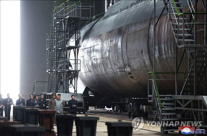 La Corée du Sud et les autorités américaines évaluent que la Corée du Nord a achevé la construction d’un nouveau sous-marin de 3000 tonnes