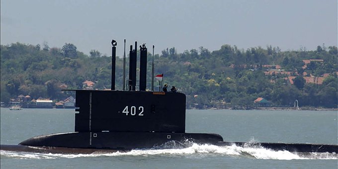 Un sous-marin indonésien porté disparu au large de Bali avec 53 hommes à bord