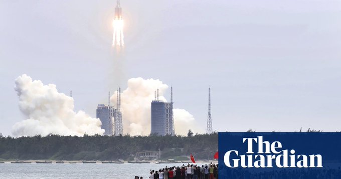 Les débris d’une fusée chinoise pourraient frapper la Terre ce week-end