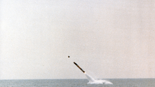 Un sous-marin nucléaire français a tiré un missile de croisière Exocet SM39