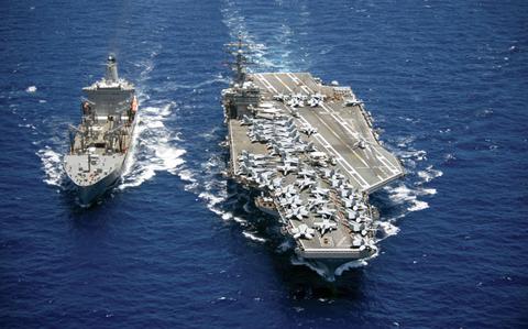 L’USS Ronald Reagan arrive au Moyen-Orient pour assister le retrait américain d’Afghanistan