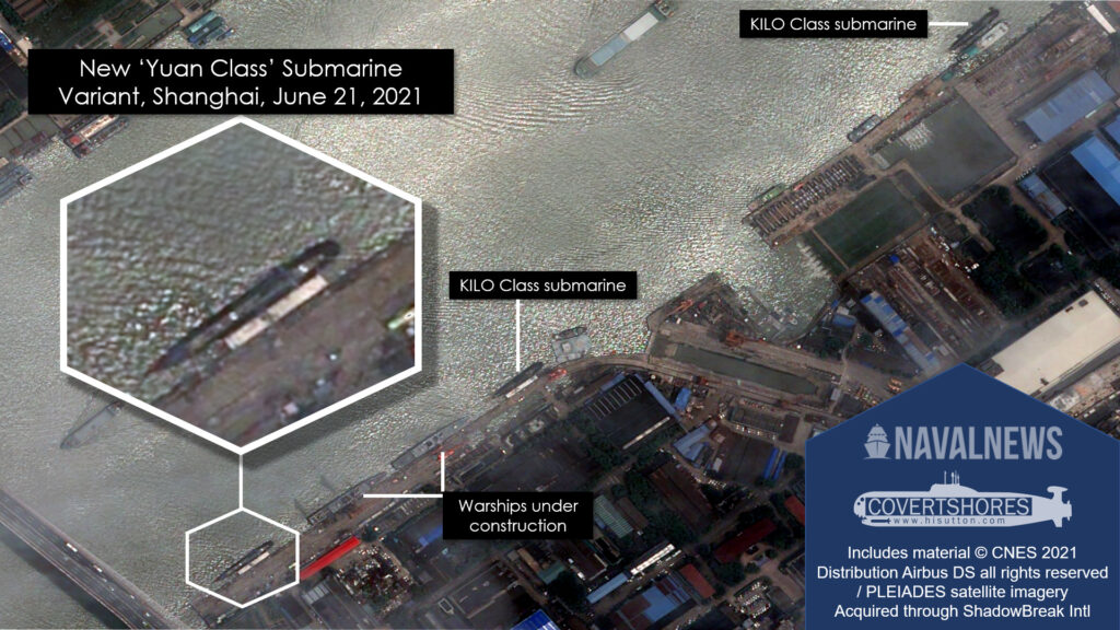 Le nouveau sous-marin mystère vu en Chine : ce que l’on sait