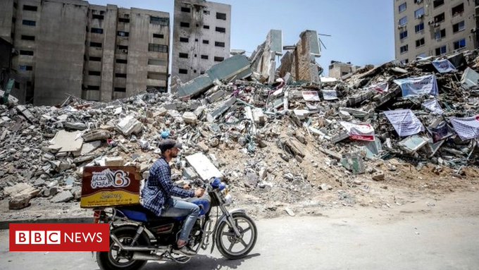 Israël dit que la tour de Gaza qu’elle a détruite a été utilisée par le Hamas pour tenter de bloquer le dôme de fer