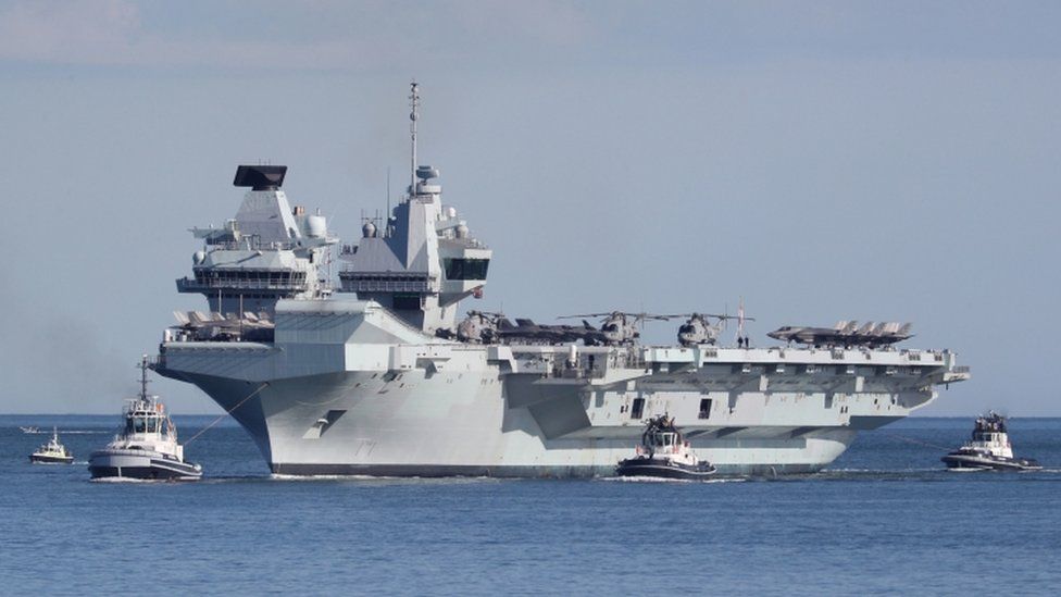 La Chine met en garde le Royaume-Uni à l’approche d’un groupe de frappe des porte-avions