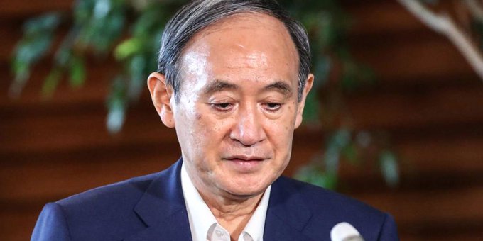 Le Japonais Yoshihide Suga démissionne de son poste de Premier ministre