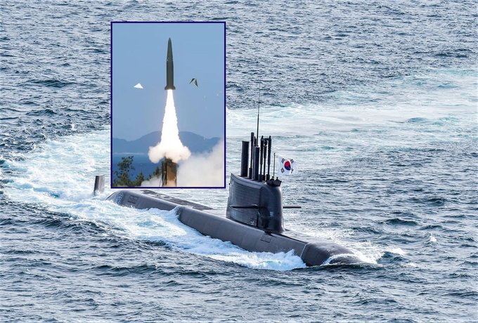 La Corée Du Sud Tire Un Missile Balistique À Partir Du Nouveau Sous-Marin KSS III