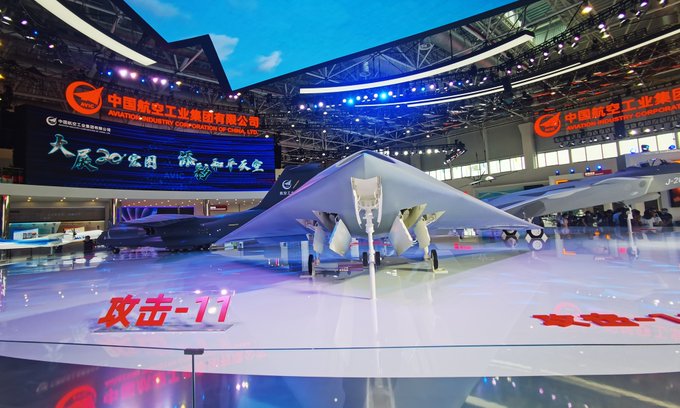 Les drones furtifs les plus avancés de Chine font leurs débuts dans un spectacle aérien